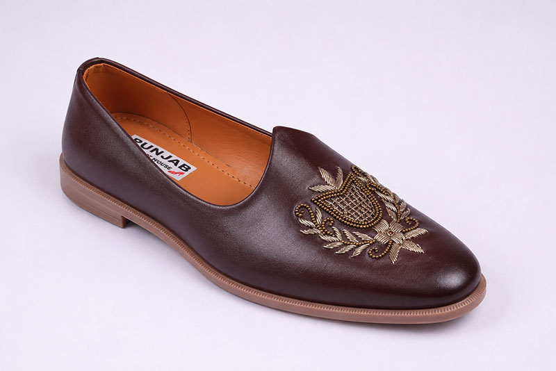 Ethnic Jutti Brown