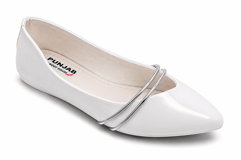 Ethnic Jutti White